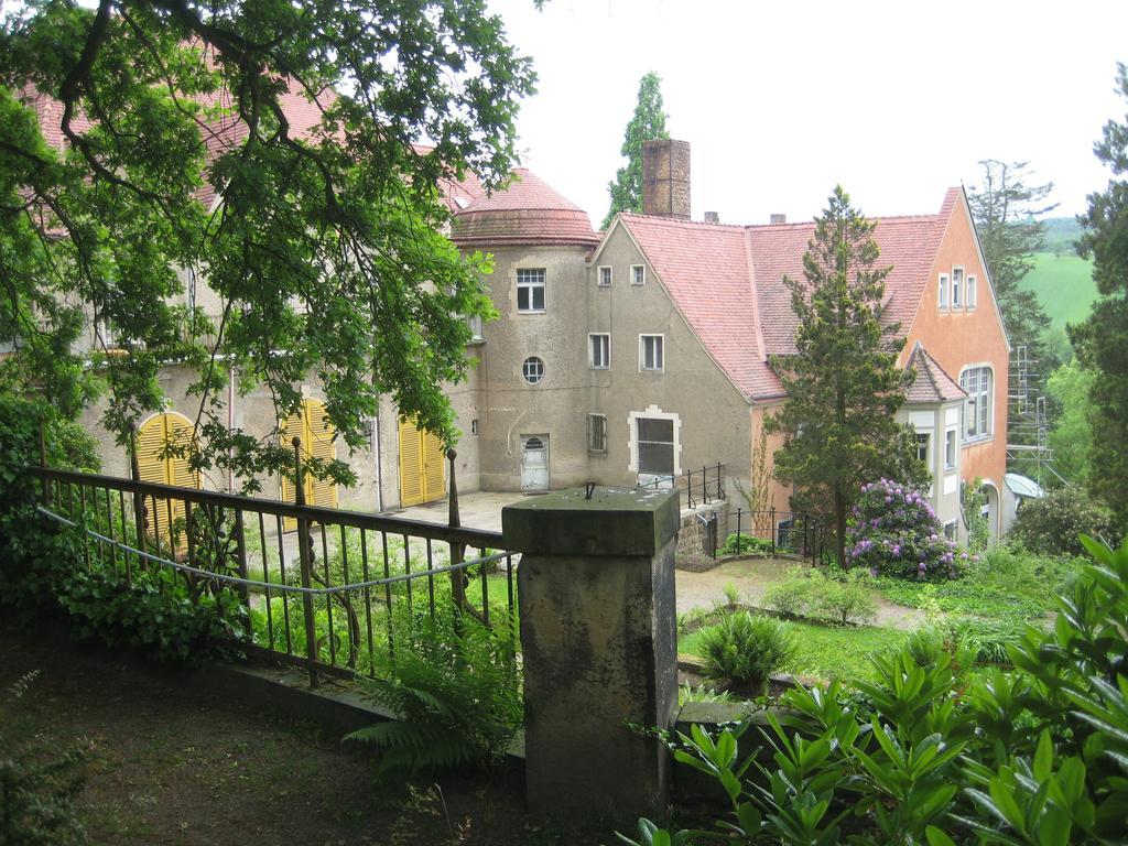 Pension Reiche Struppen Buitenkant foto
