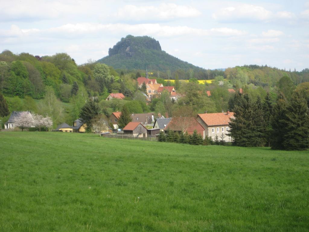 Pension Reiche Struppen Buitenkant foto
